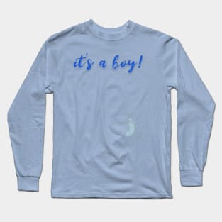 Baby footprint stretch Long Sleeve T-Shirt